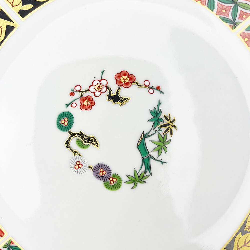 Arita Koimari Gold Moribachi Plate (9.75"D) image 5