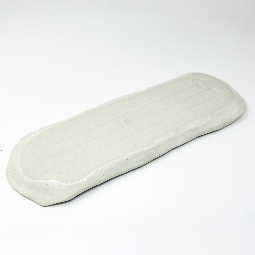 Oval Plate White (13") image 3