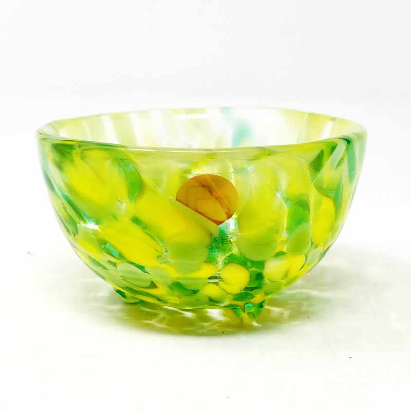 Tsugaru Vidro Glass Sake Cup-Leaf Bud image 0