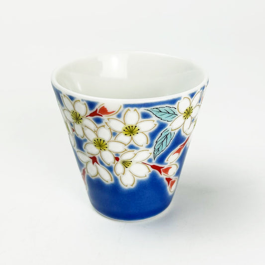 Kutani Sake Cup Sakura (1.5 fl.oz) image 1