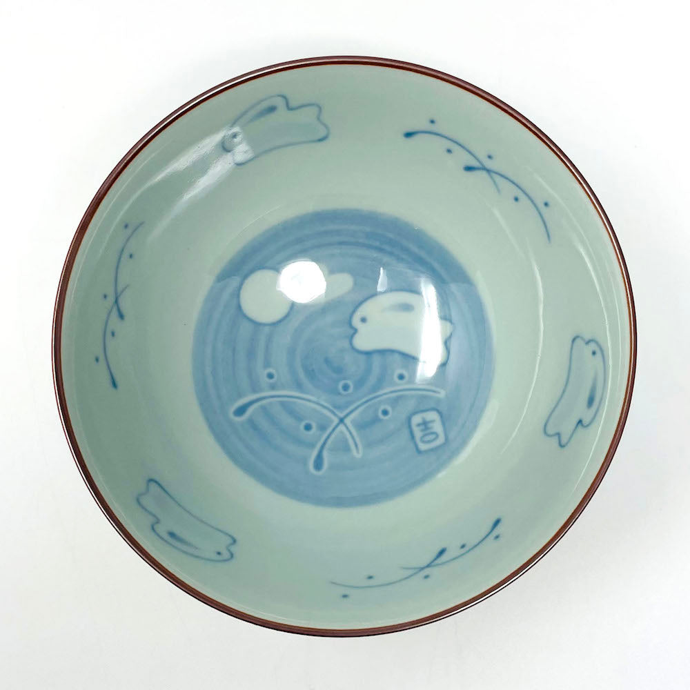 Tsukiusagi Rice Bowl (5"D) image 4