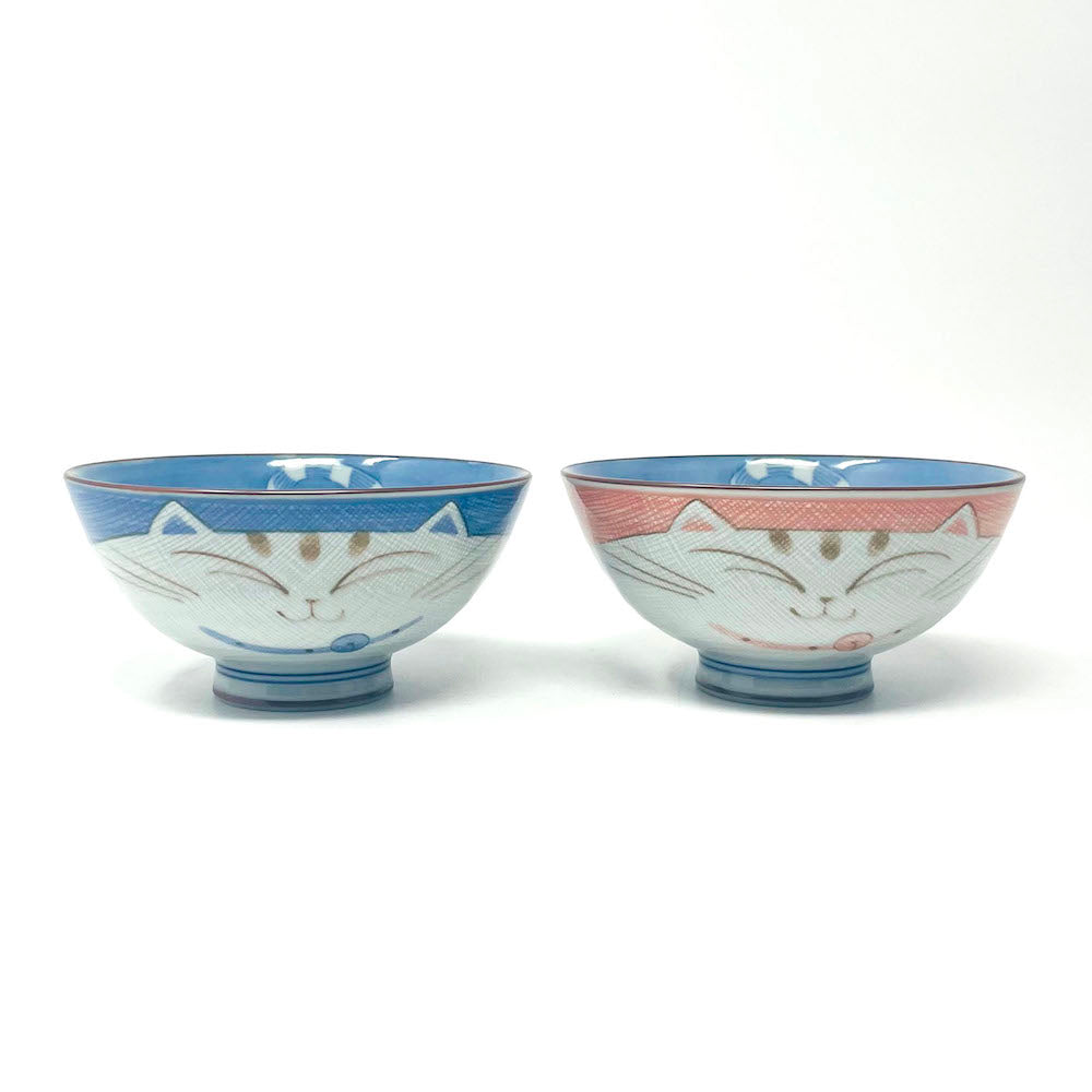 Cat Red Rice Bowl (4.5"D) image 2