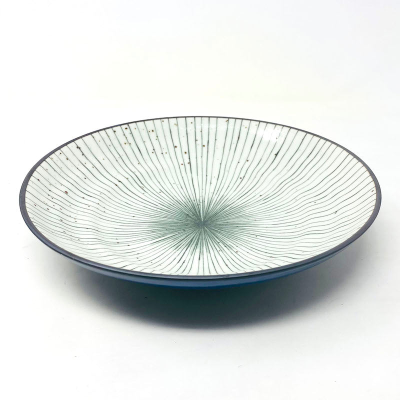 Deep Plate Cream Tokusa (9"D) image 0