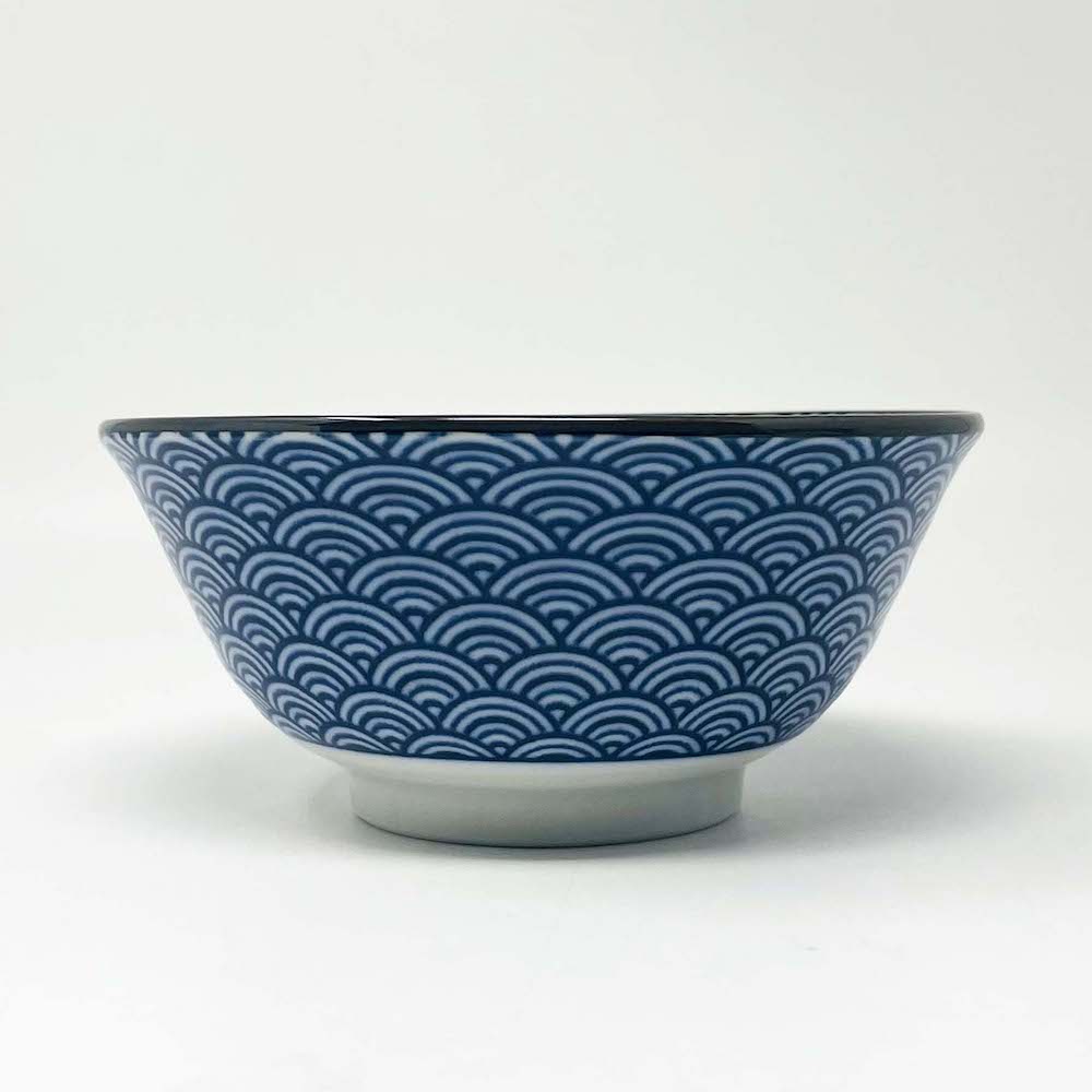 Seigaiha Cat Tayo Bowl (6"D) image 6