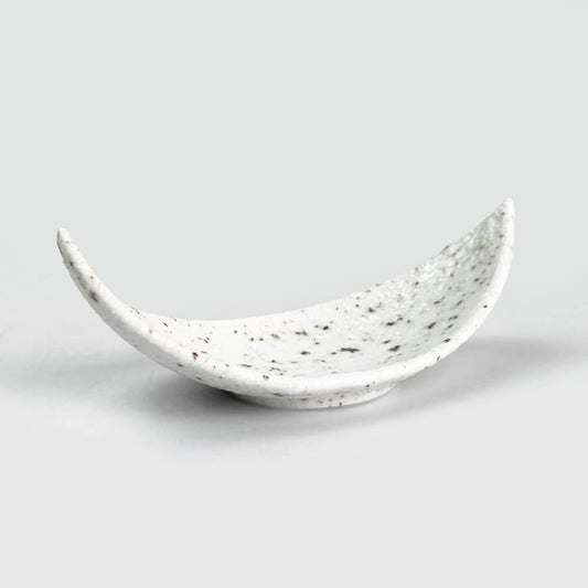 Kozuke Dish Boat Shiromikage (4.5"x2") image 0