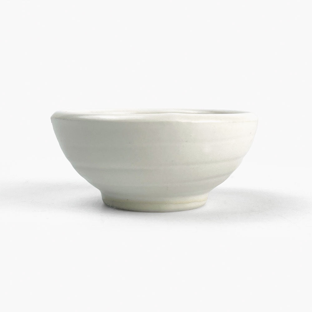 Small Chinmi Dish White (2.5"D) image 4
