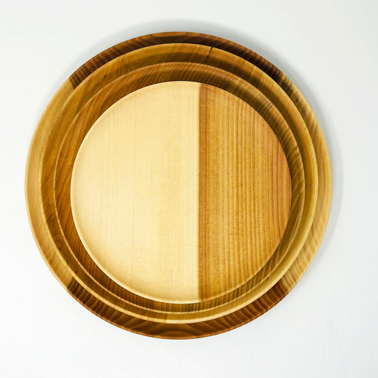 Wooden Plate Japanese Maple (8.25"D) image 1