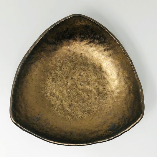 Triangle Plate Gold (6.5"D) image 0