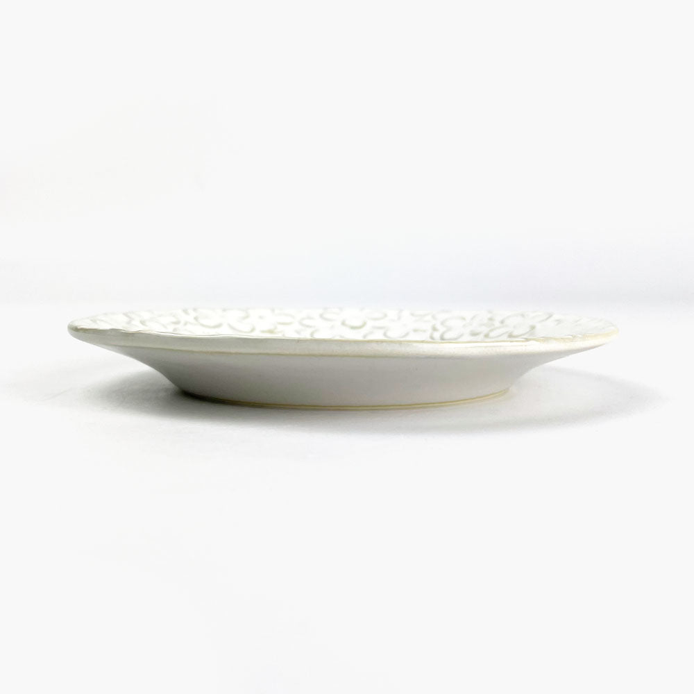 Small Plate White Hido (5.25"D) image 5