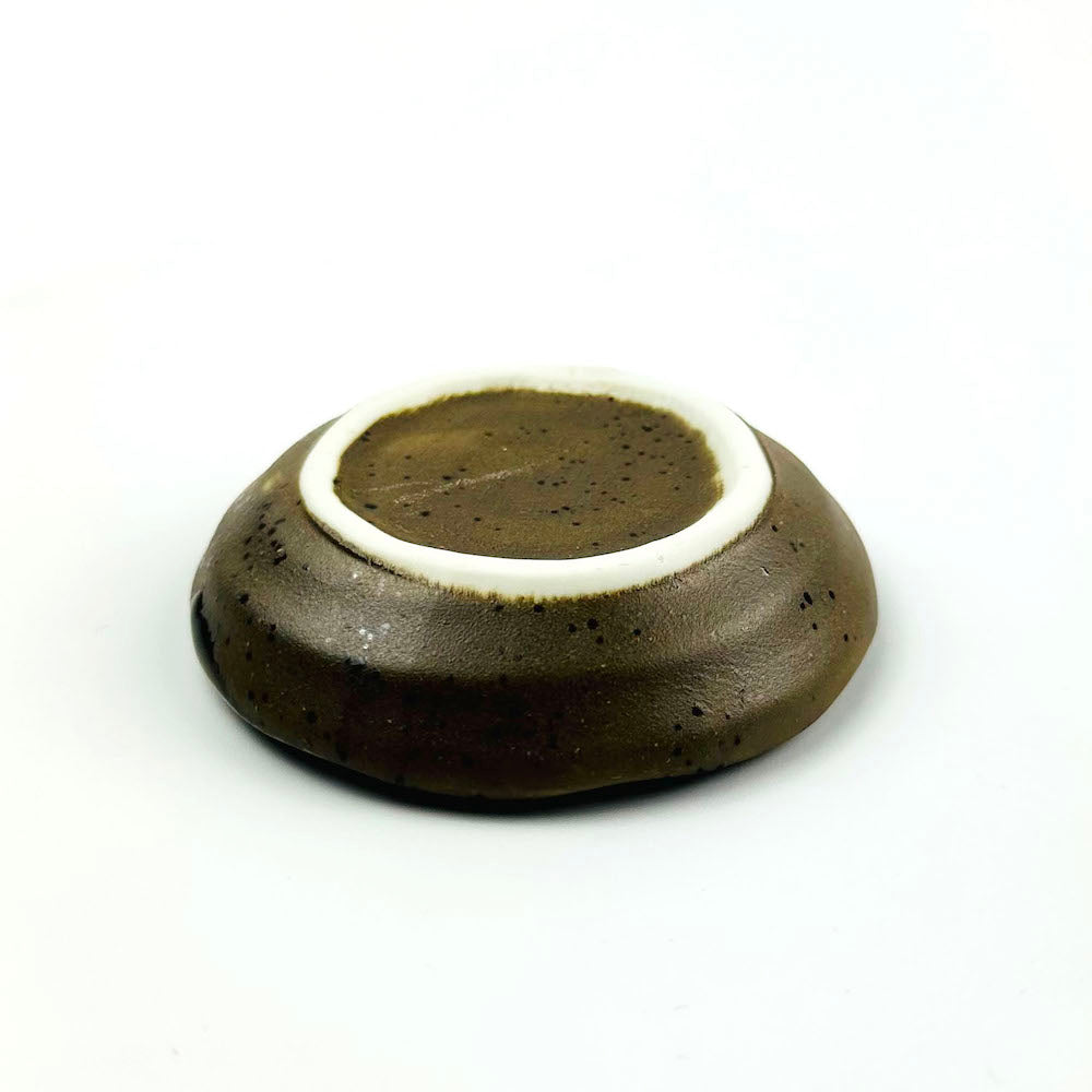 Sauce Dish Sabi Oribe (3"D) image 2