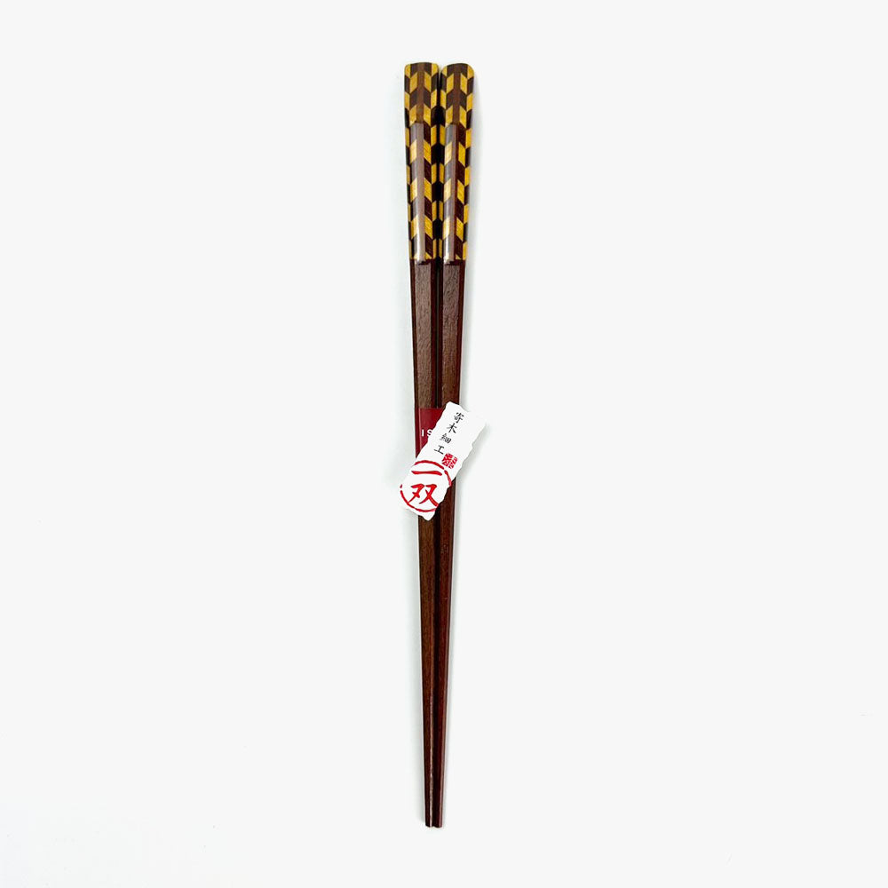 Yosegi Chopsticks Rendako (8.25"L) image 2