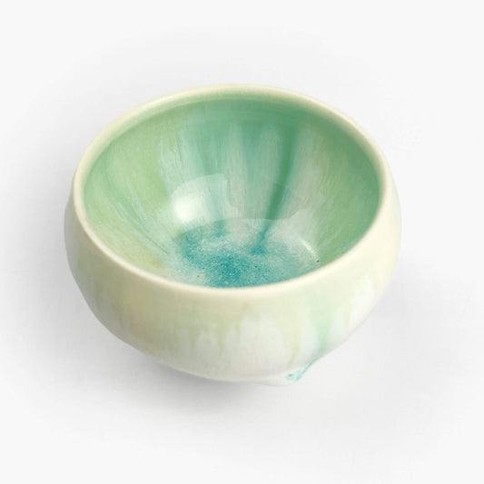 Sake Cup Fresh Green by Minoru Fukushima (3.5oz)