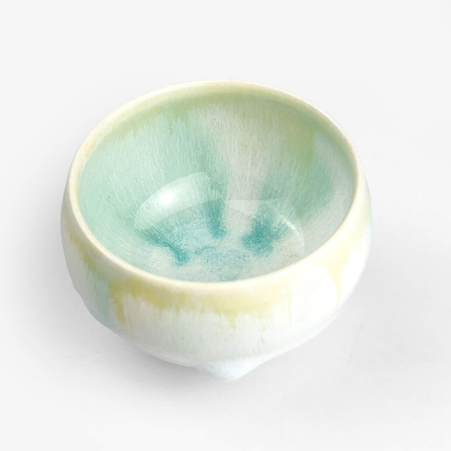 Sake Cup Fresh Green by Minoru Fukushima (3.5oz)