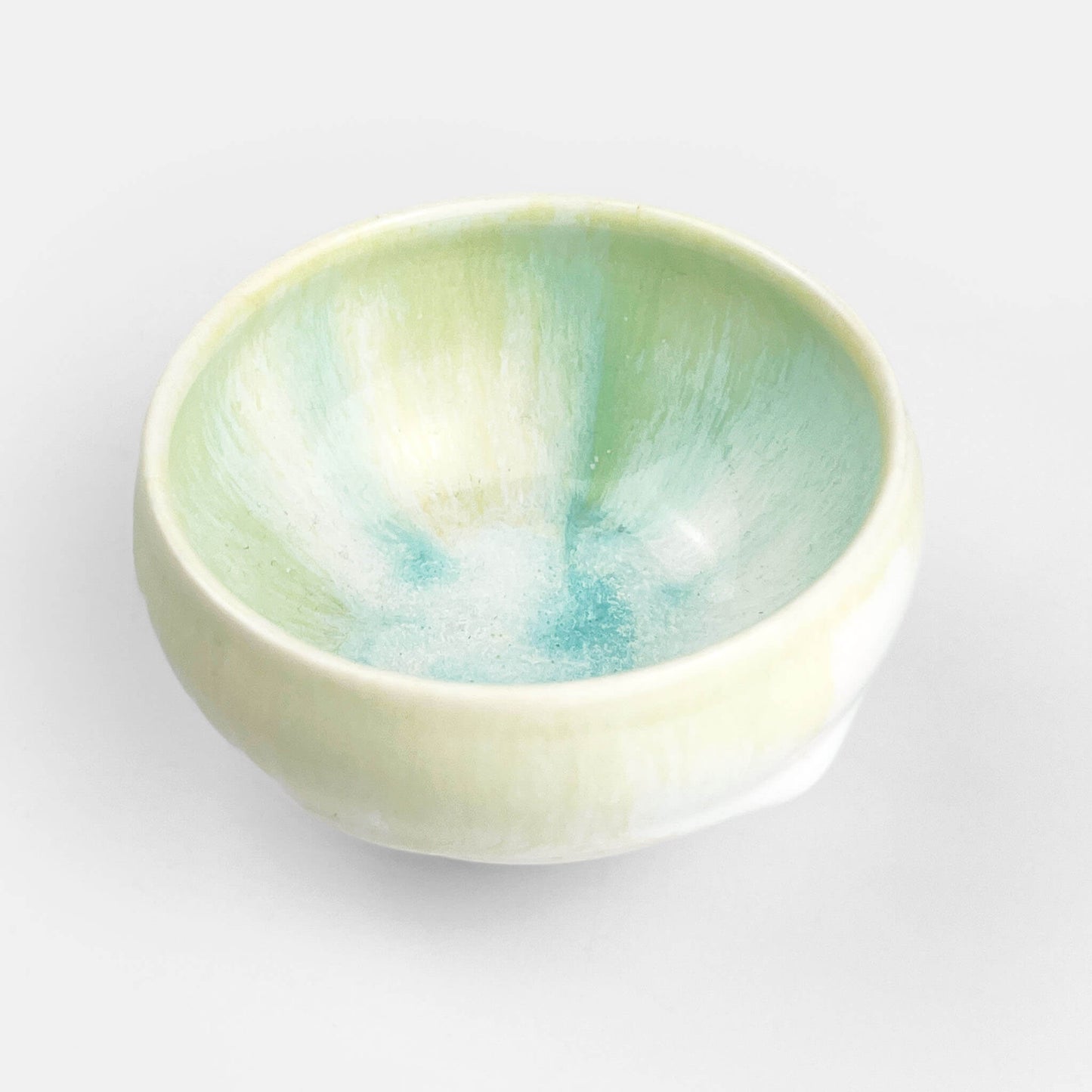 Sake Cup Fresh Green by Minoru Fukushima (3.5oz)