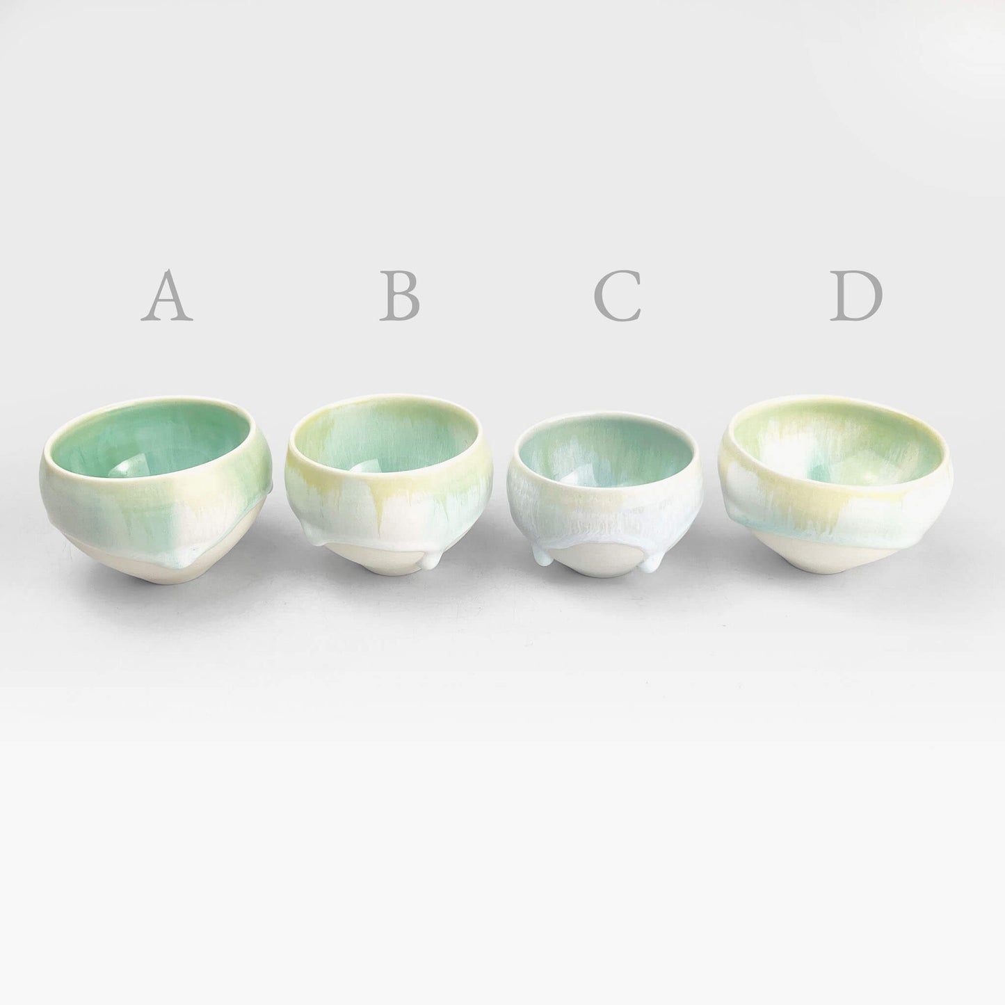 Sake Cup Fresh Green by Minoru Fukushima (3.5oz)