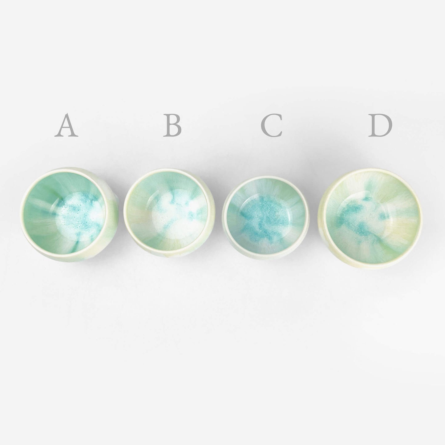 Sake Cup Fresh Green by Minoru Fukushima (3.5oz)