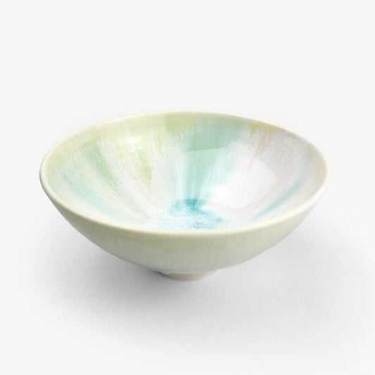 Bowl Fresh Green by Minoru Fukushima (5"D)