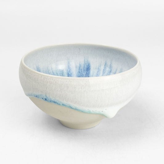 Bowl Aqua by Minoru Fukushima (4"D)