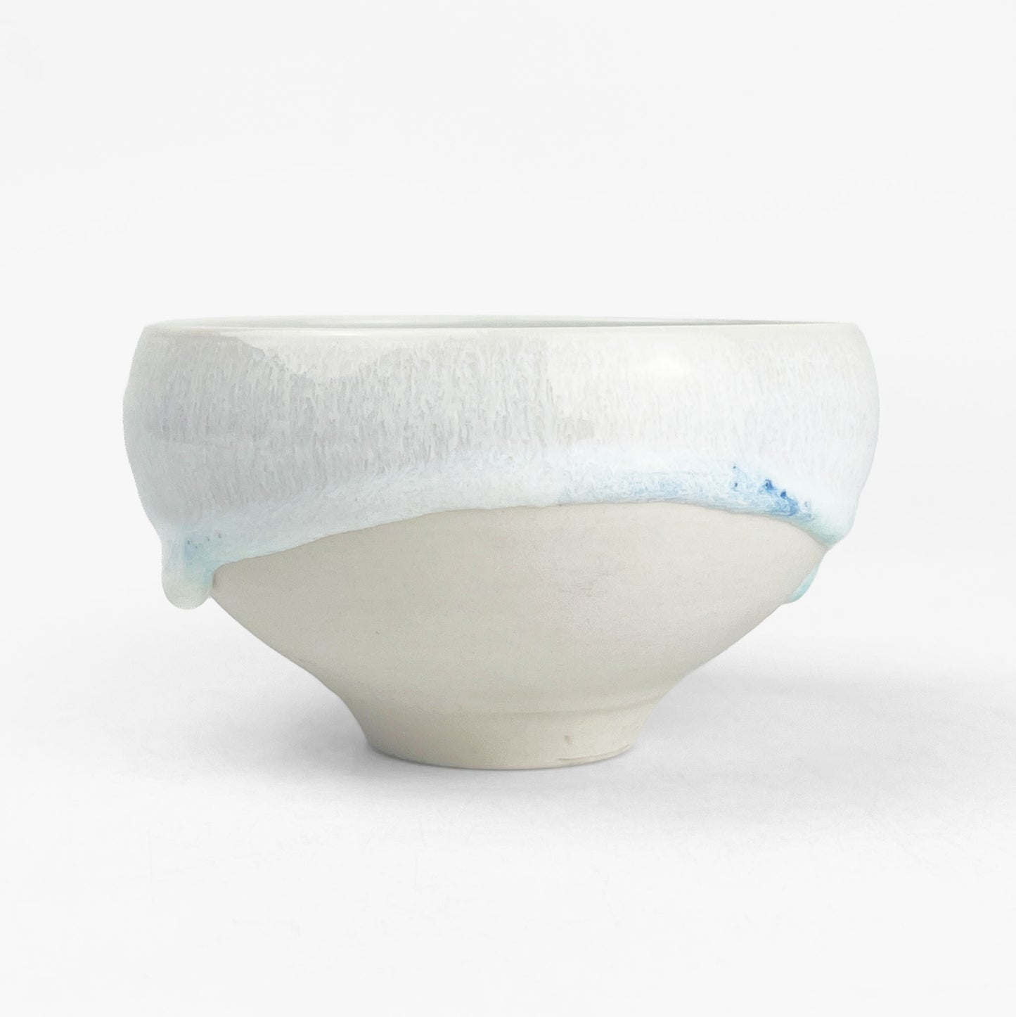 Bowl Aqua by Minoru Fukushima (4"D)