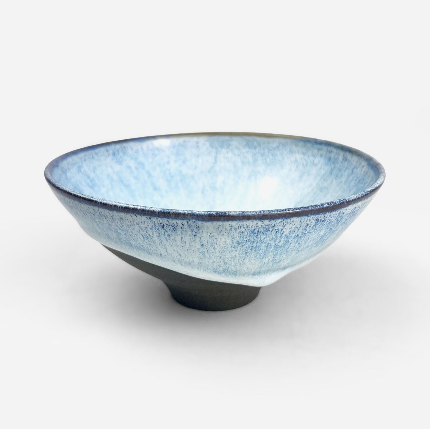 Bowl Aqua by Minoru Fukushima (5.25"D)