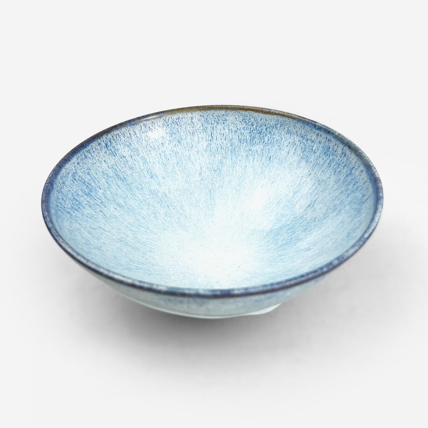 Bowl Aqua by Minoru Fukushima (5.25"D)
