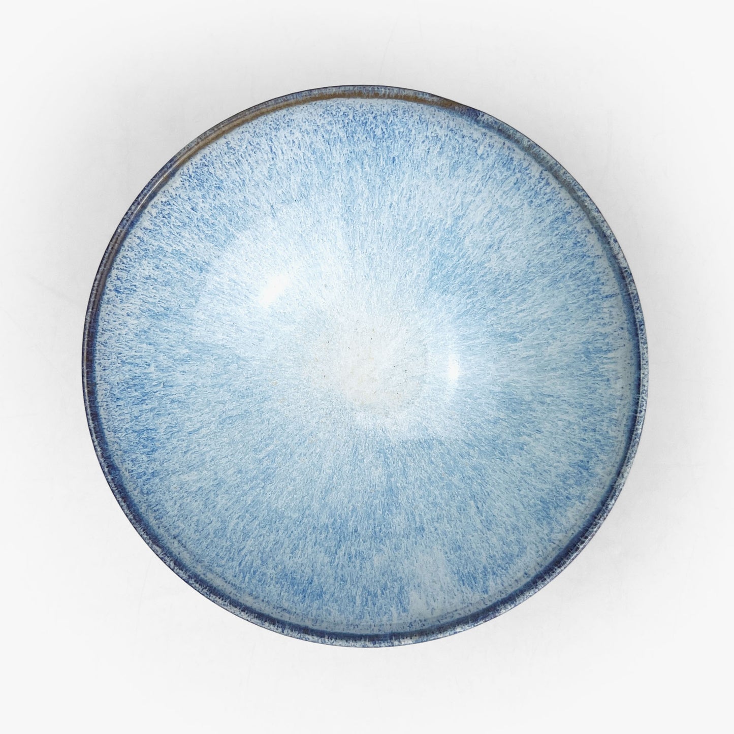 Bowl Aqua by Minoru Fukushima (5.25"D)