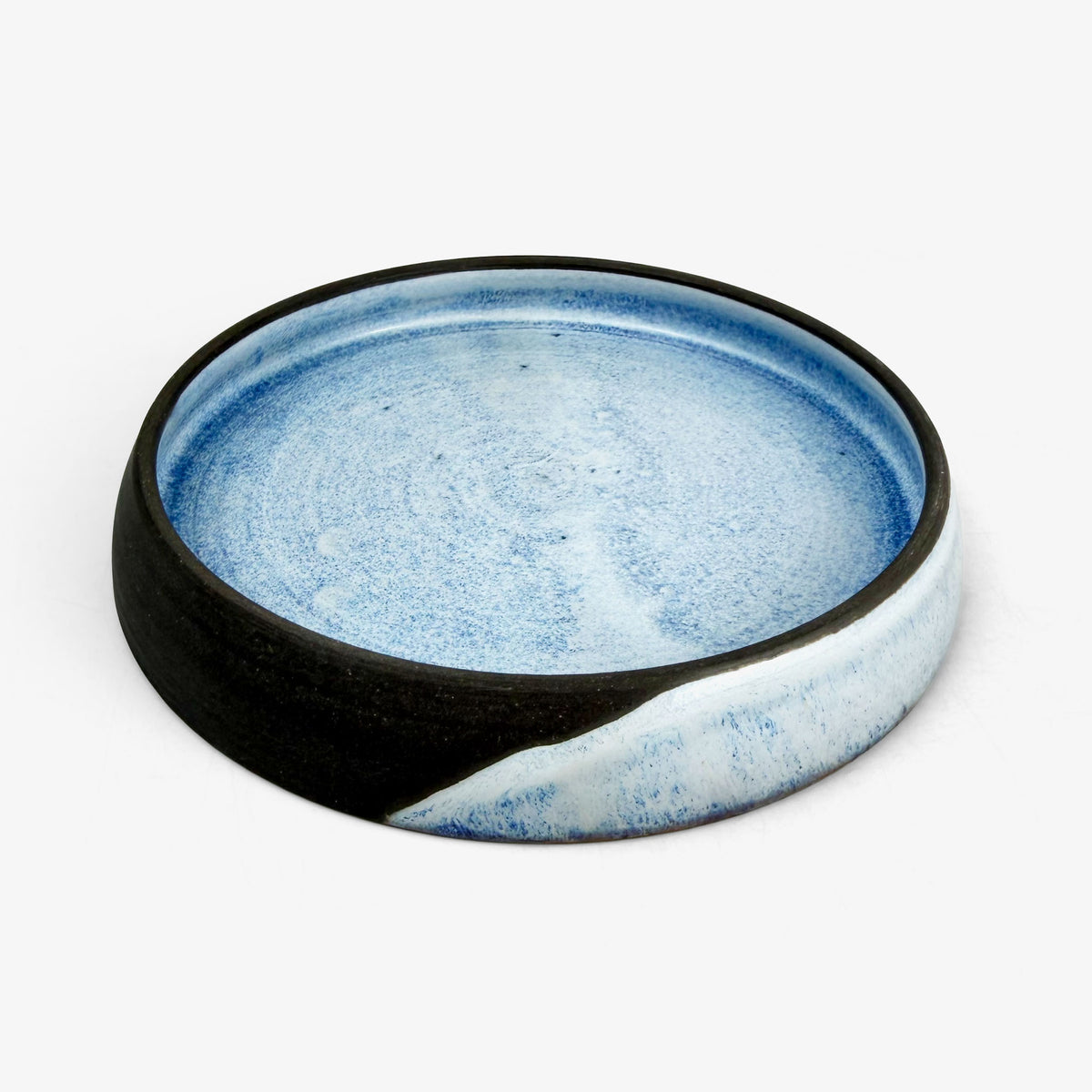 High Plate Aqua by Minoru Fukushima (6"D)