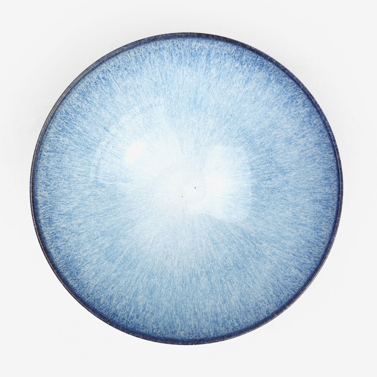 Bowl Aqua by Minoru Fukushima (7.25"D)
