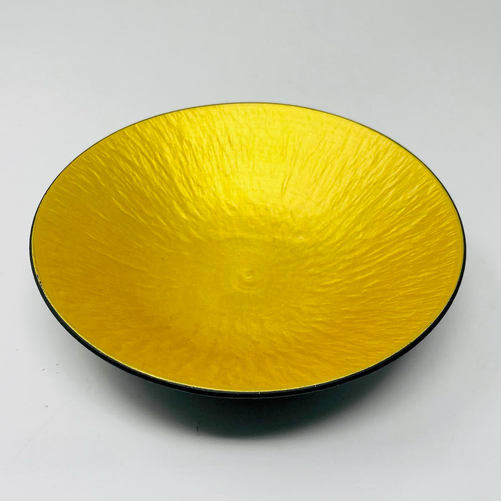 Plate Tochiri Kinsai Gold (6.75"D) image 1