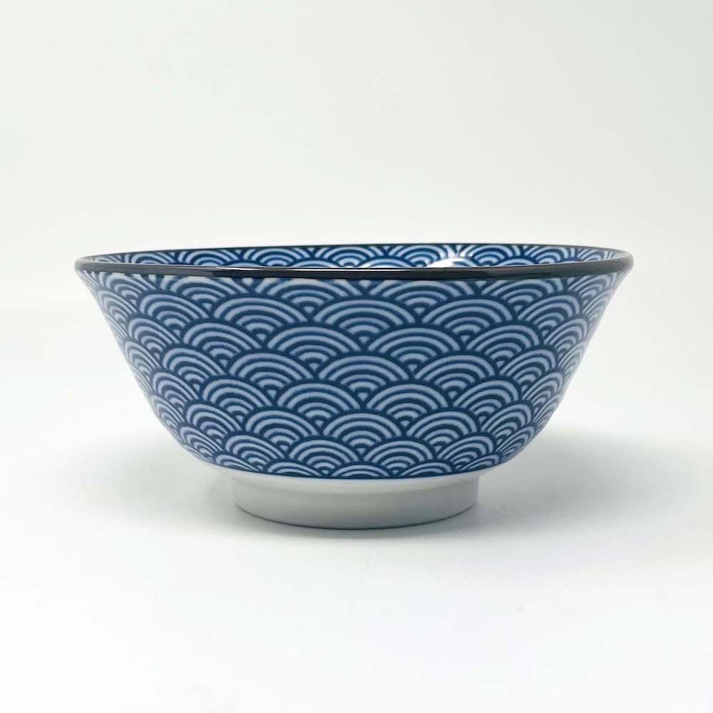 Seigaiha Cat Tayo Bowl (6"D) image 5