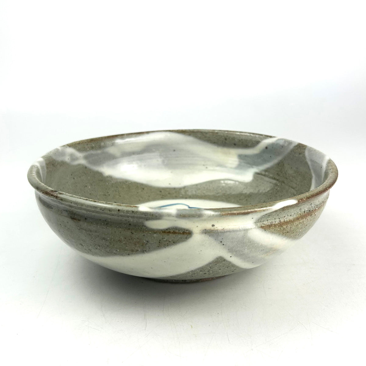 Shallow Bowl Furusato (8"D) by Takashi Matsumoto