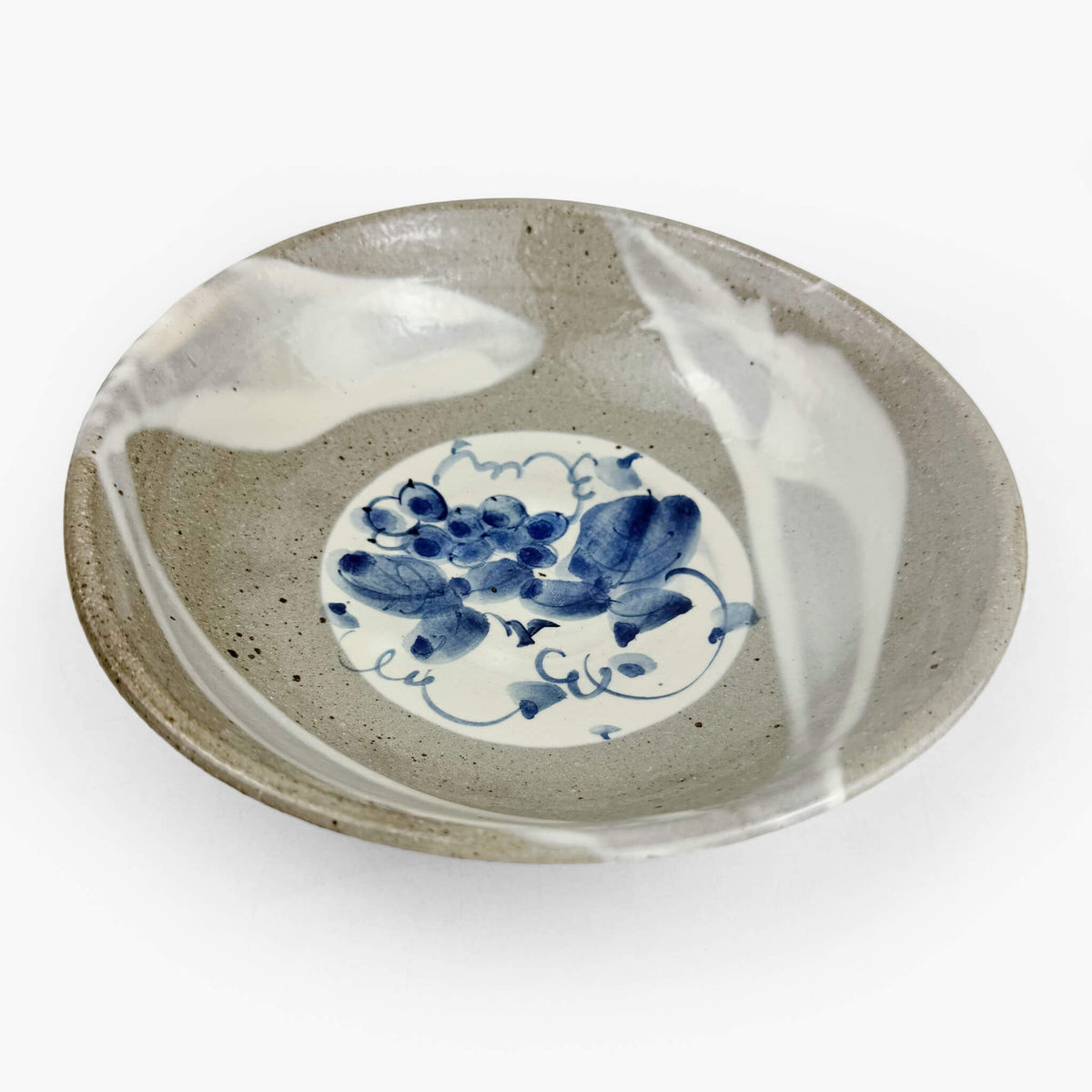 Large Bowl Grapes (8.5"D) by Takashi Matsumoto