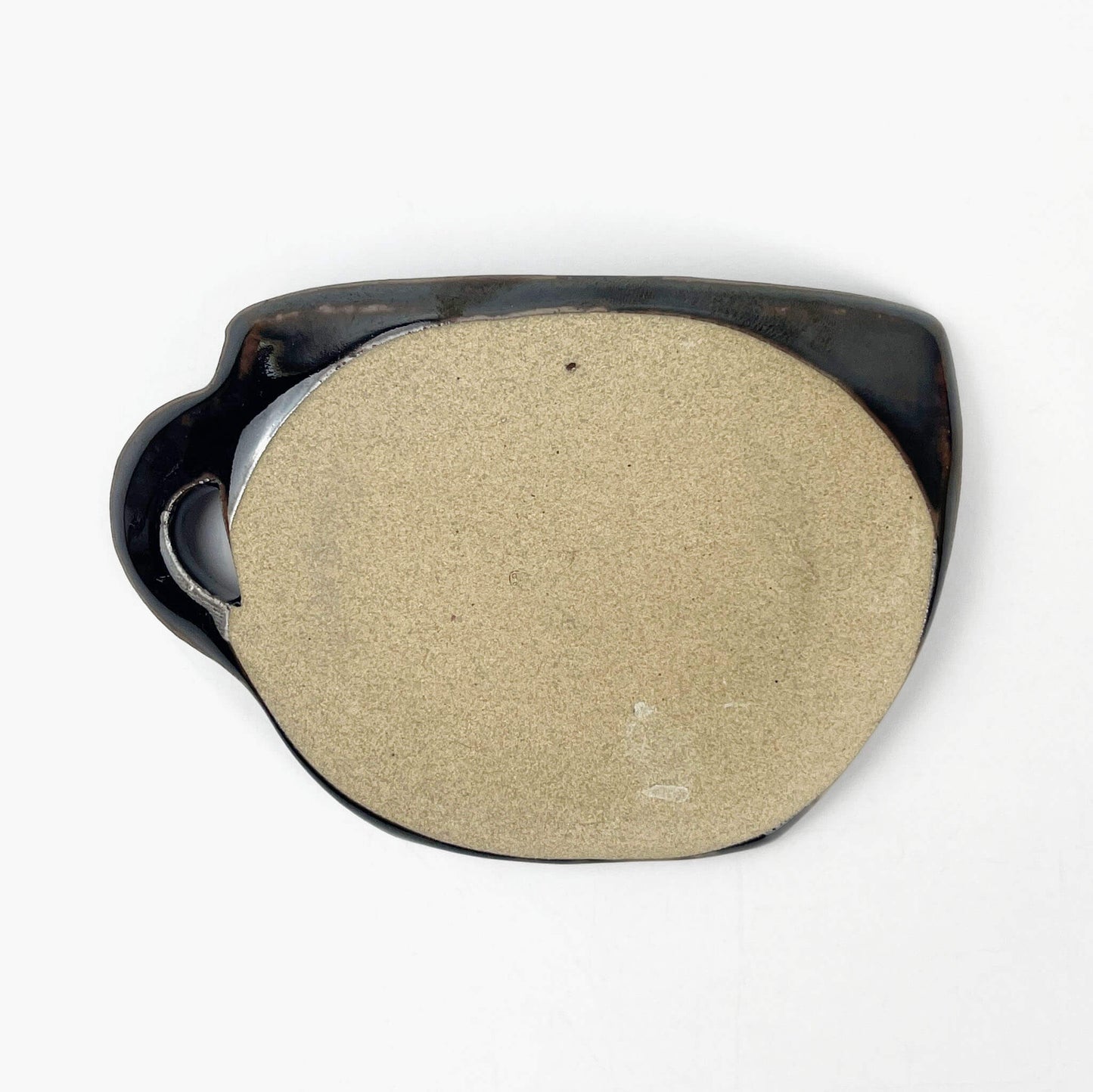 Mamezara Dish Mug Brown (4.25" x 3") by Keishuugama image 5