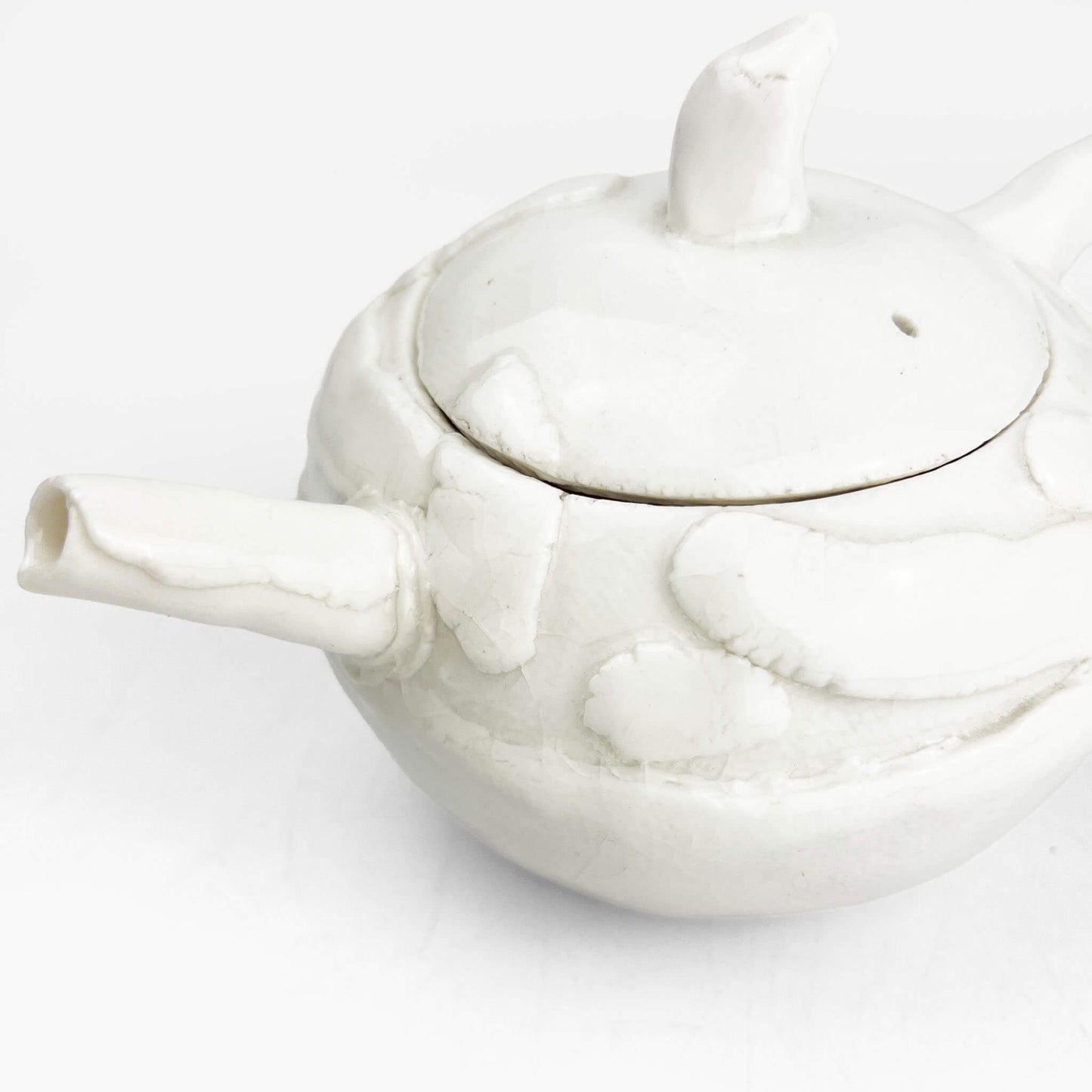 Tea Pot Porcelain (12 fl.oz) by Akemi Kaira