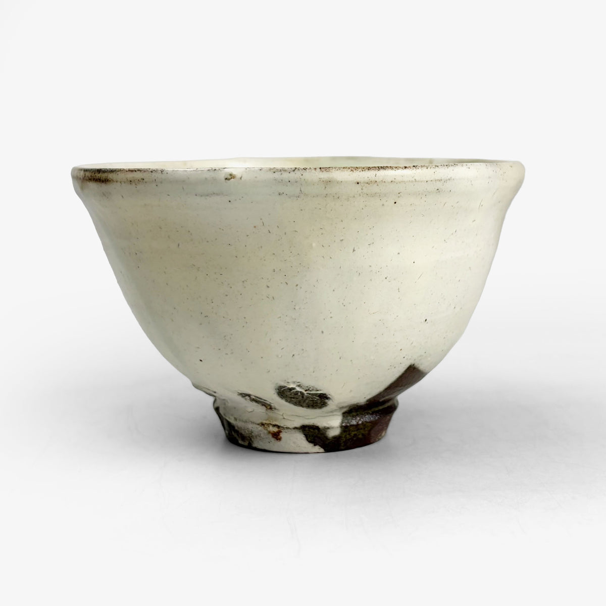 Rice Bowl White by Ryuji Fujita (4.5"D)