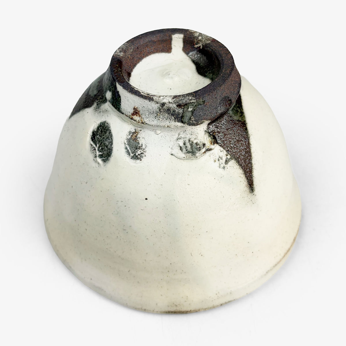 Rice Bowl White by Ryuji Fujita (4.5"D)