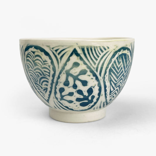 Rice Bowl Kakiotoshi by Yukiko Hagiwara (4.25"D)