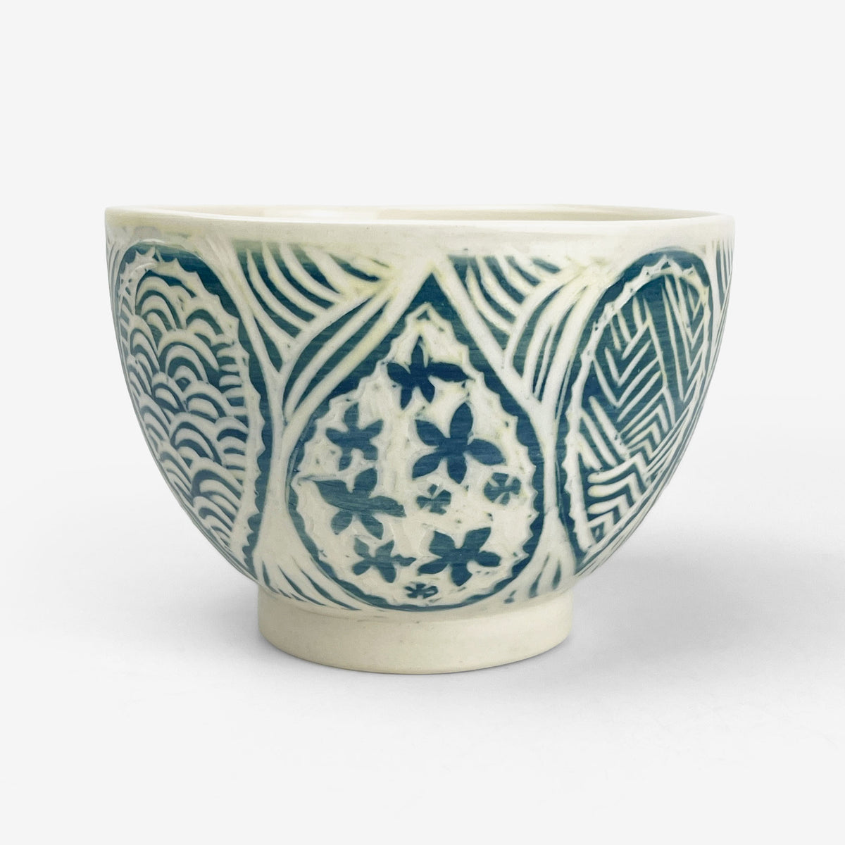 Rice Bowl Kakiotoshi by Yukiko Hagiwara (4.25"D)
