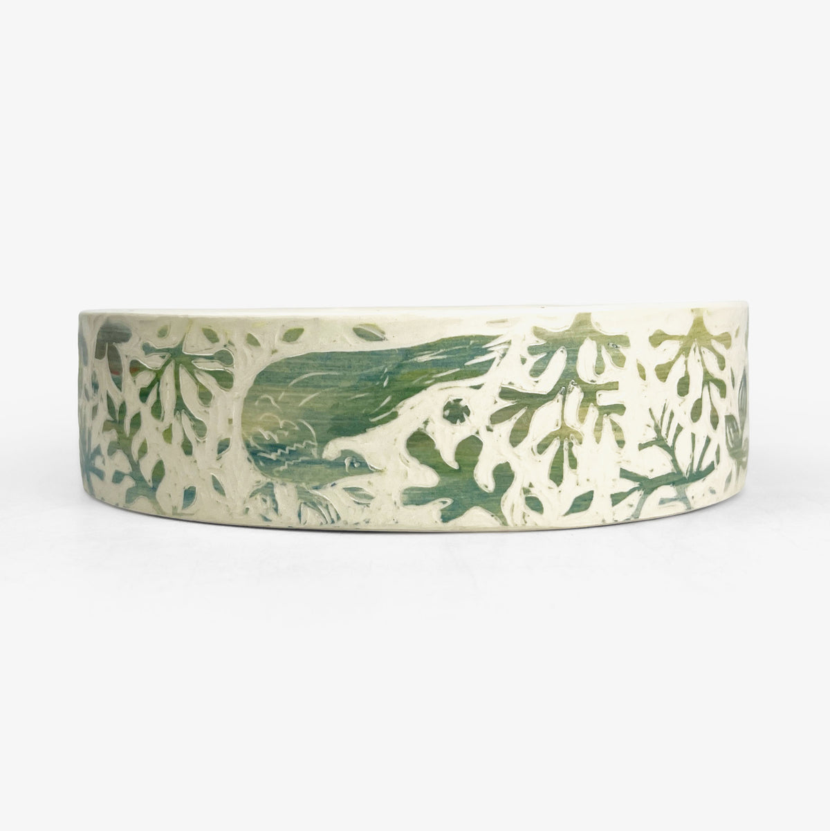 Kakiotoshi Bowl by Yukiko Hagiwara (7.25"D x 2"H)