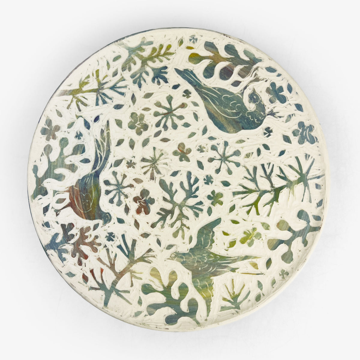 Kakiotoshi Bowl by Yukiko Hagiwara (7.25"D x 2"H)