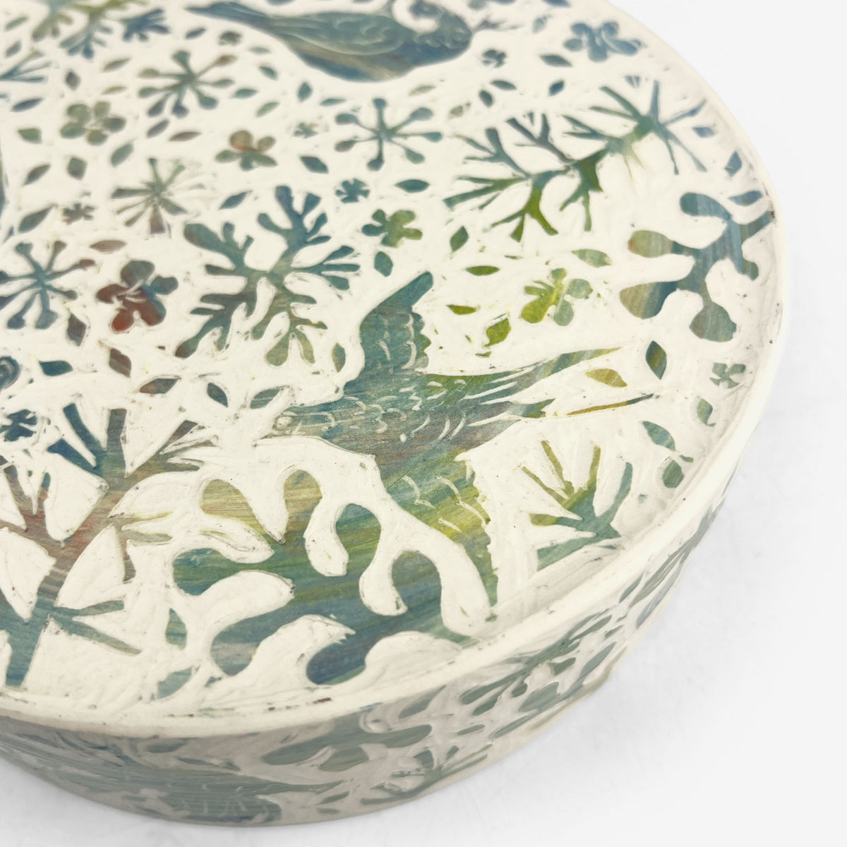 Kakiotoshi Bowl by Yukiko Hagiwara (7.25"D x 2"H)