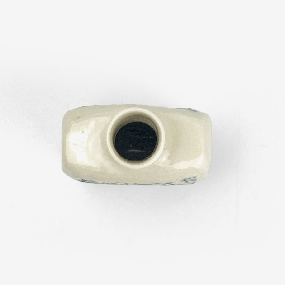 Mini Vase Blue by Yukiko Hagiwara (2.75"x2"x1")