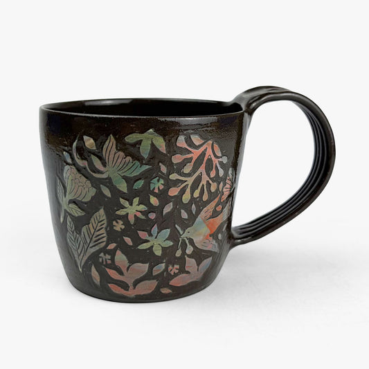 Kakiotoshi Mug by Yukiko Hagiwara - Brown (8.0 fl.oz)