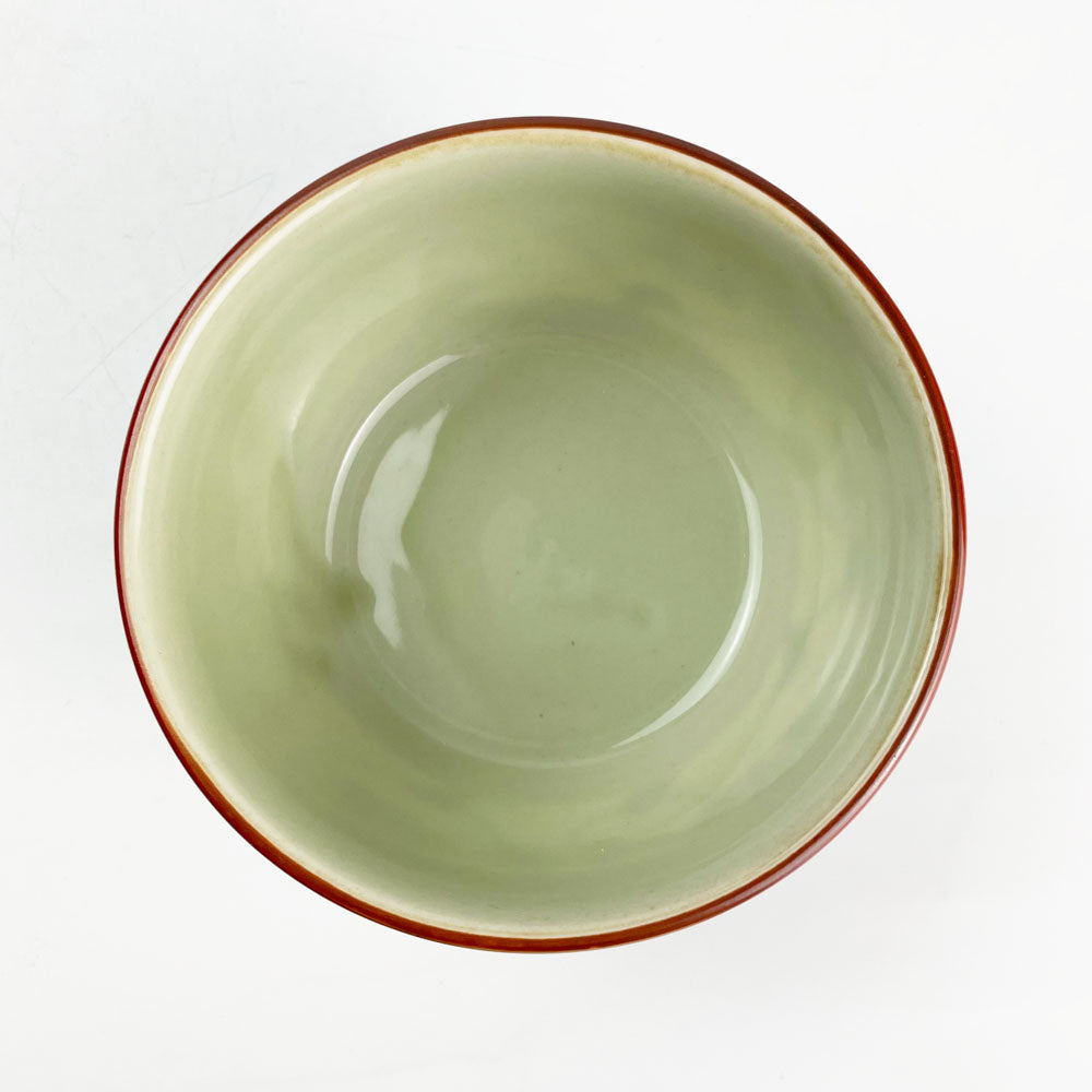 Arita TC Cov.Bowl Small Akamaki Karakusa (4"D) image 3