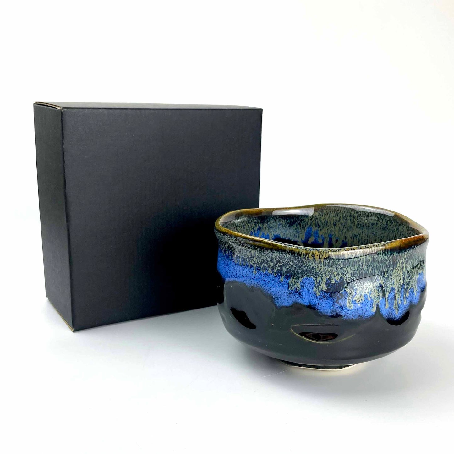 Matcha Bowl Blue Kanashi (4.75"D) image 0