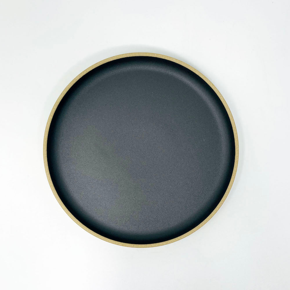 Hasami Porcelain Plate (7.25"D) -Black image 1