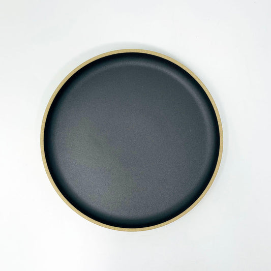 Hasami Porcelain Plate (7.25"D) -Black image 1