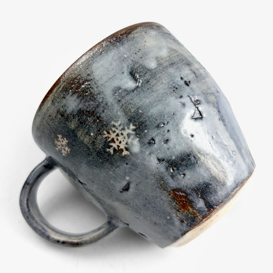 Sake Cup Fuji Nezumi (2.0 oz) by Yasuko Maeda