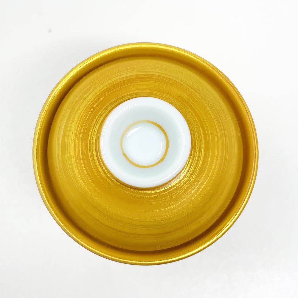 Cov. Soup Bowl Kinsai Gold (4.5oz) image 3