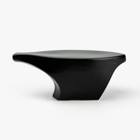 Ornament Bird Black (4.75" x 2") by Toshiro Aki